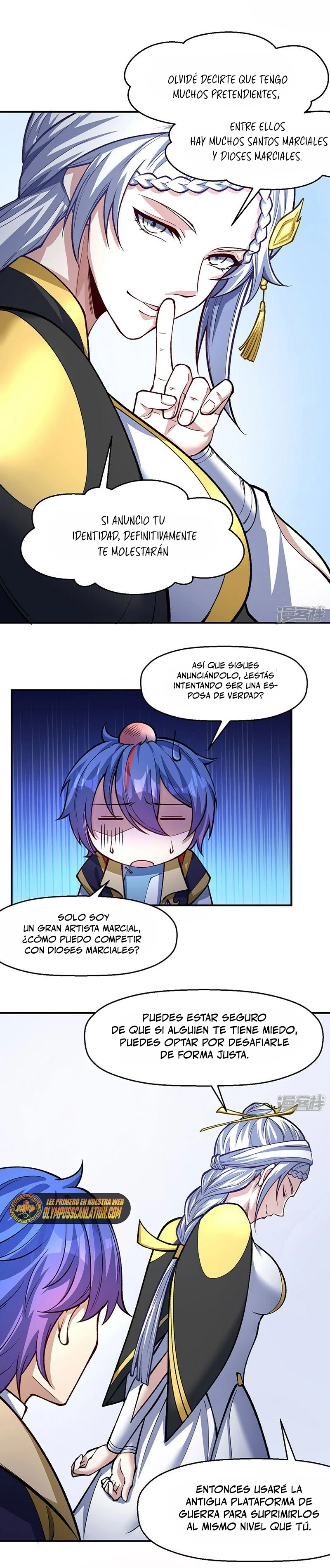 Reinado de las artes marciales capítulo 538, página 16