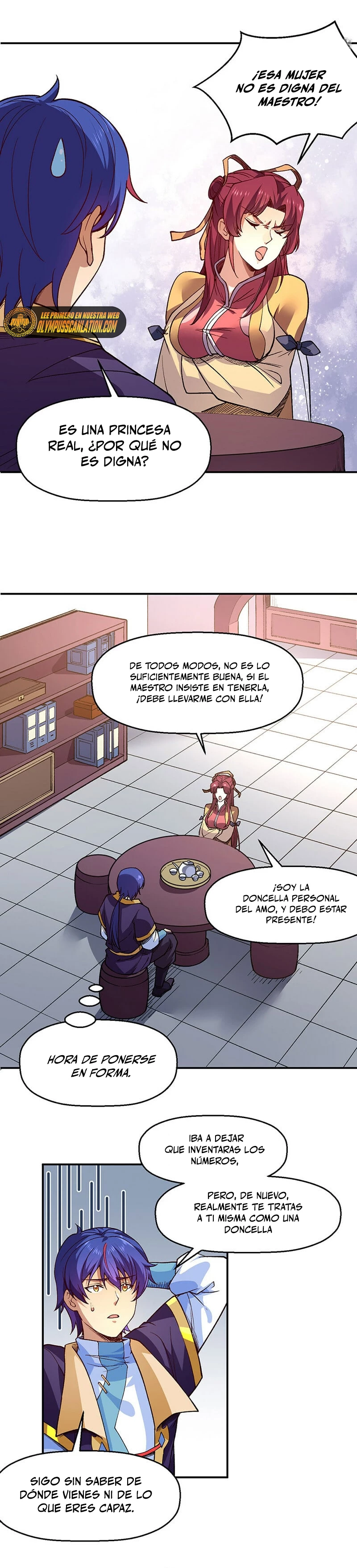 Reinado de las artes marciales capítulo 539, página 10