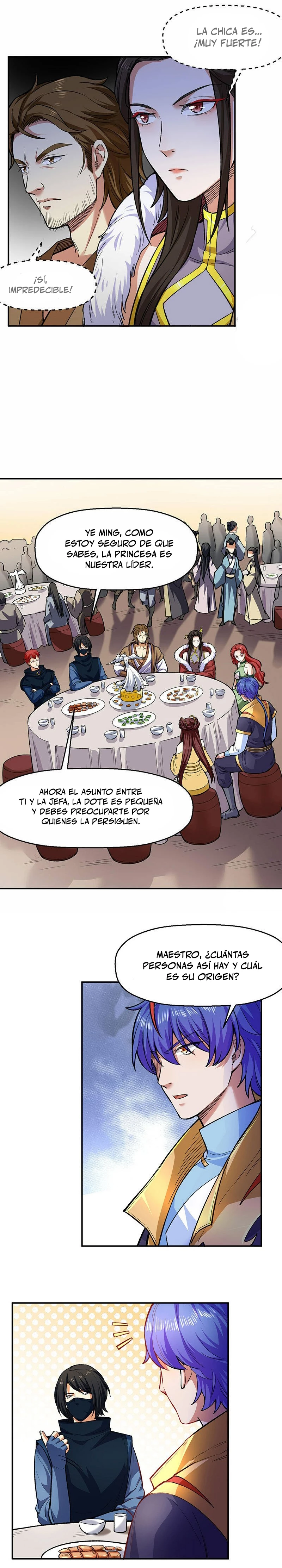 Reinado de las artes marciales capítulo 540, página 8