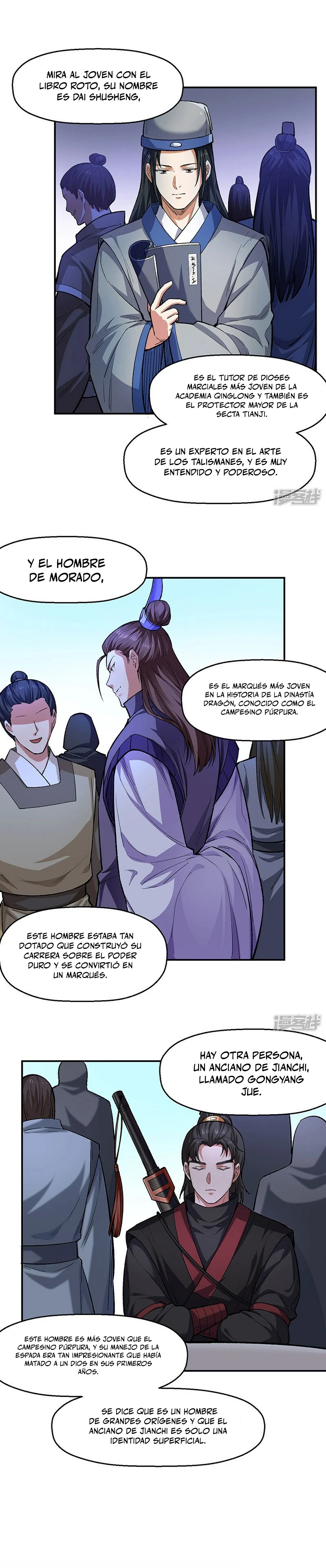 Reinado de las artes marciales capítulo 540, página 9