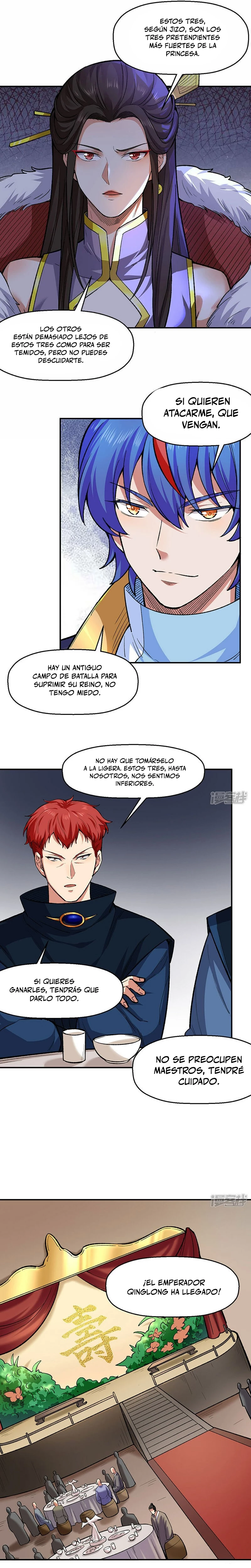 Reinado de las artes marciales capítulo 540, página 10