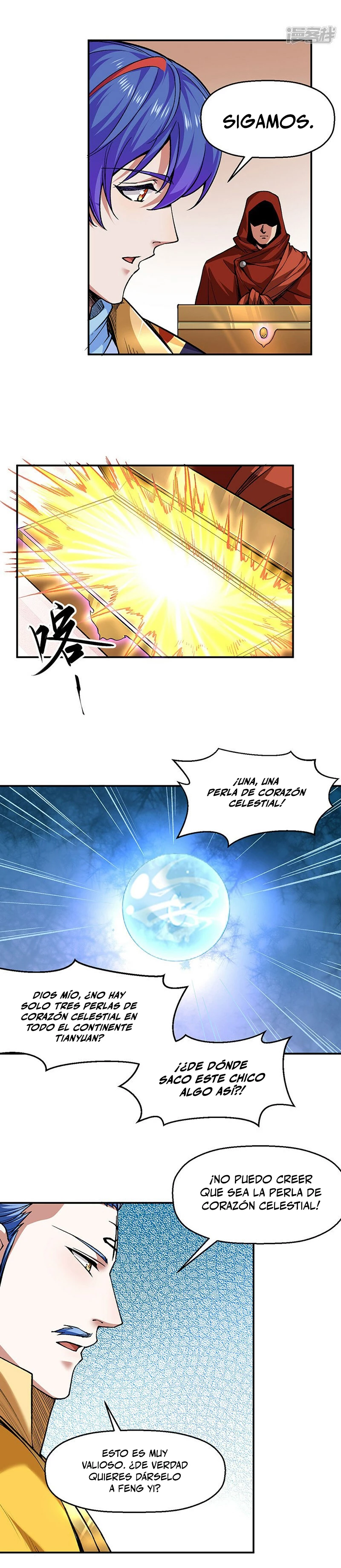 Reinado de las artes marciales capítulo 541, página 12
