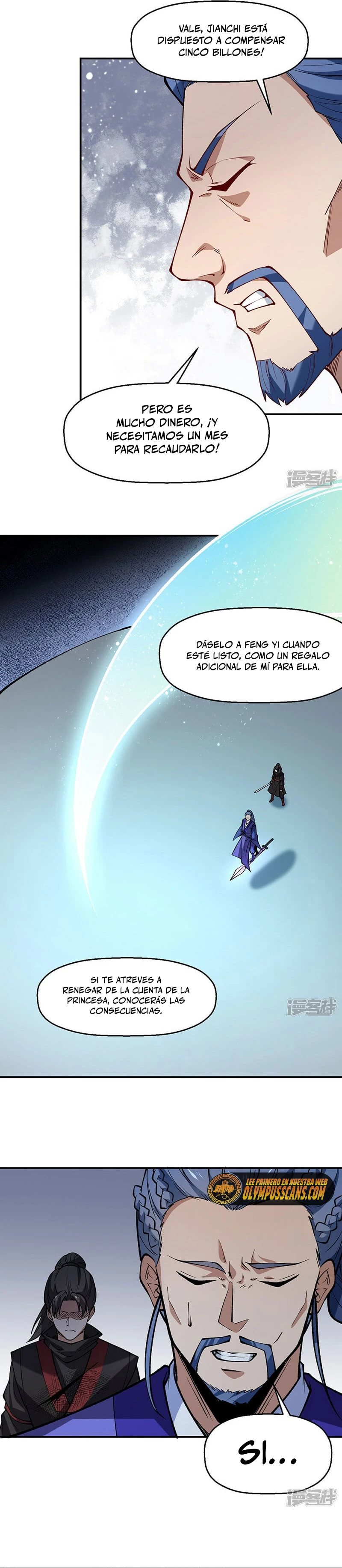 Reinado de las artes marciales capítulo 543, página 9