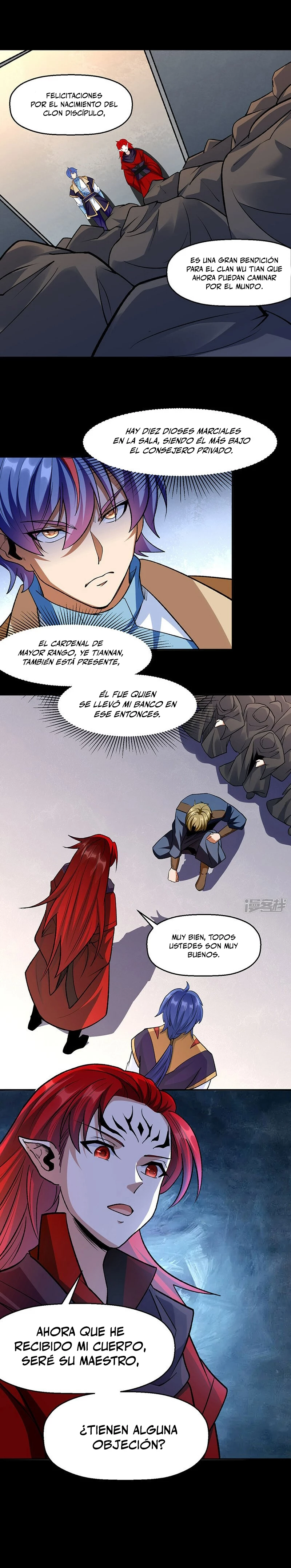 Reinado de las artes marciales capítulo 546, página 11
