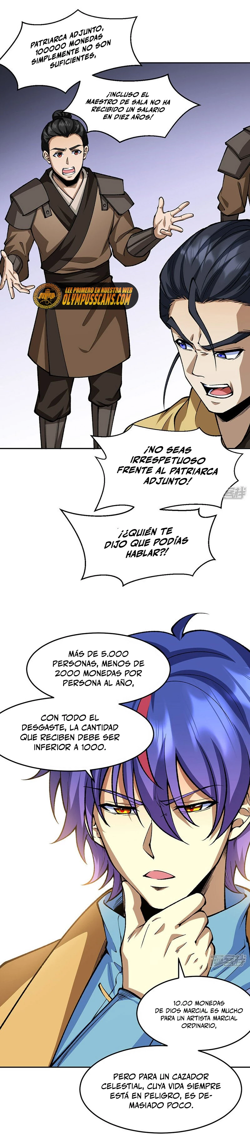 Reinado de las artes marciales capítulo 547, página 8