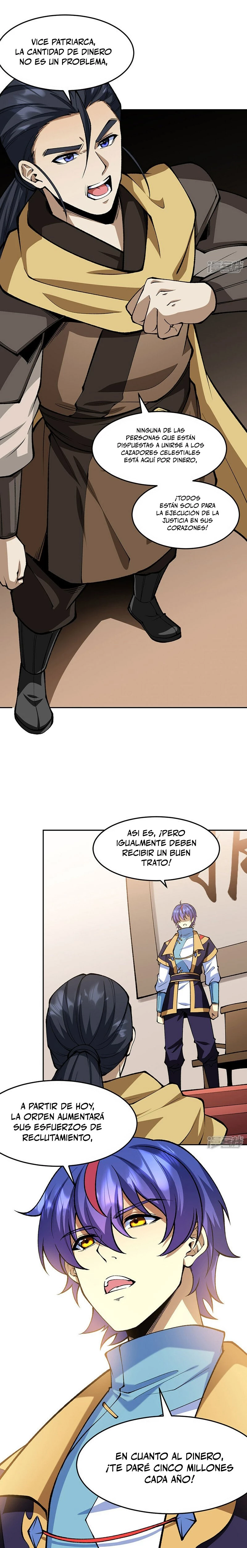 Reinado de las artes marciales capítulo 547, página 9