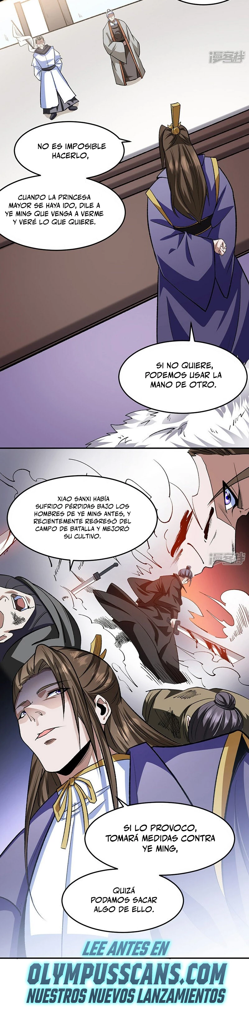 Reinado de las artes marciales capítulo 547, página 23
