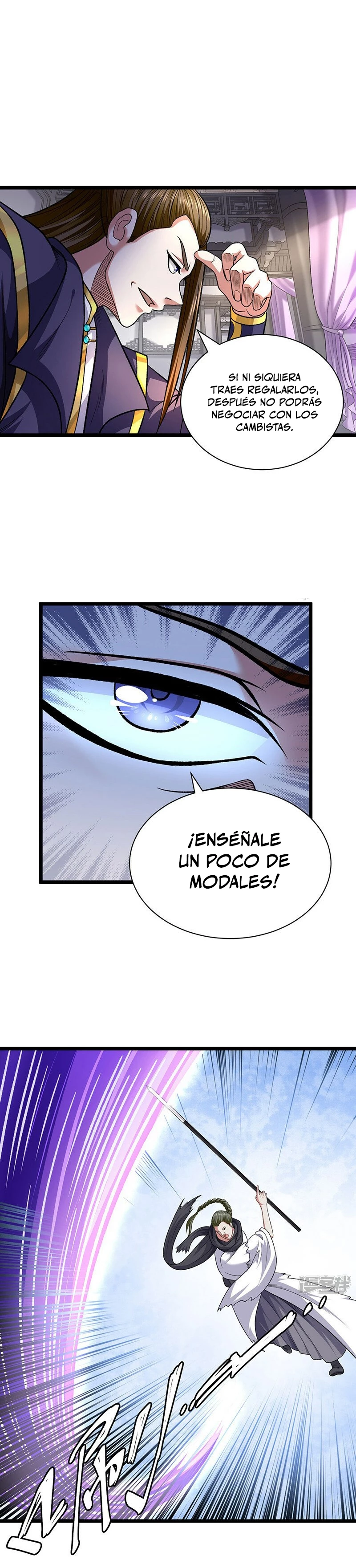 Reinado de las artes marciales capítulo 549, página 9