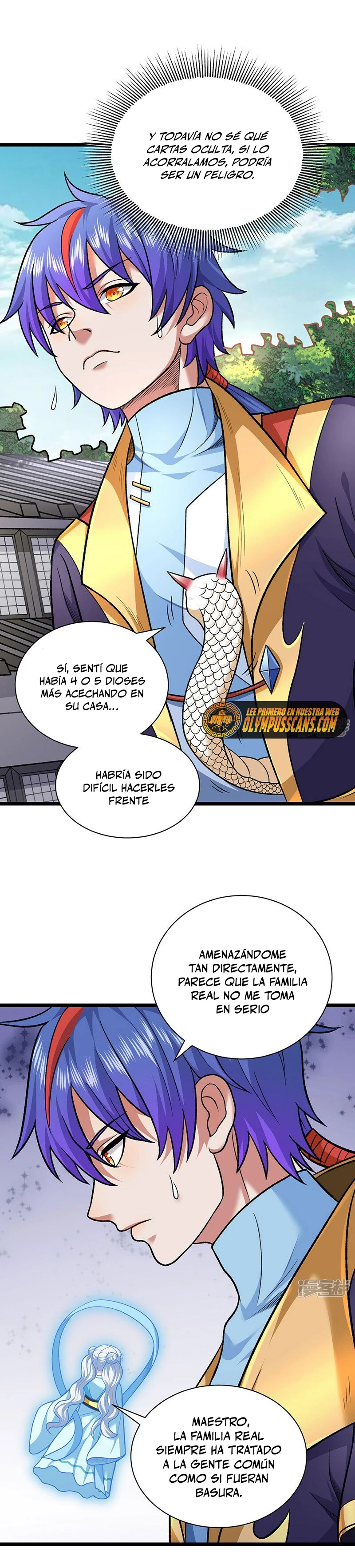 Reinado de las artes marciales capítulo 549, página 22