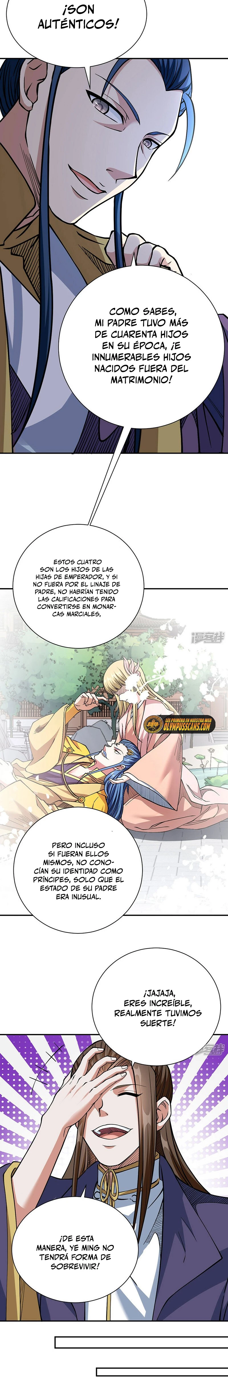 Reinado de las artes marciales capítulo 551, página 11