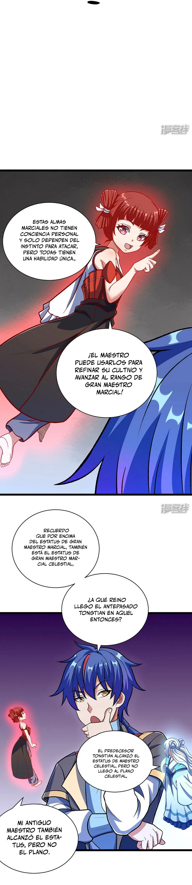 Reinado de las artes marciales capítulo 552, página 4