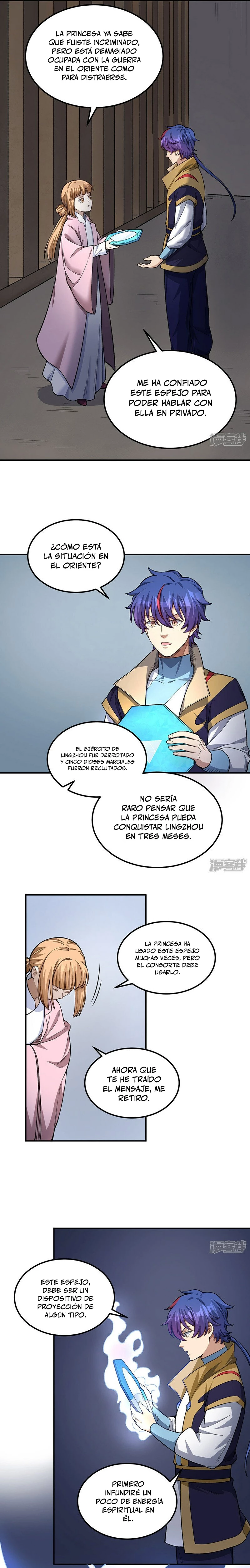 Reinado de las artes marciales capítulo 554, página 9