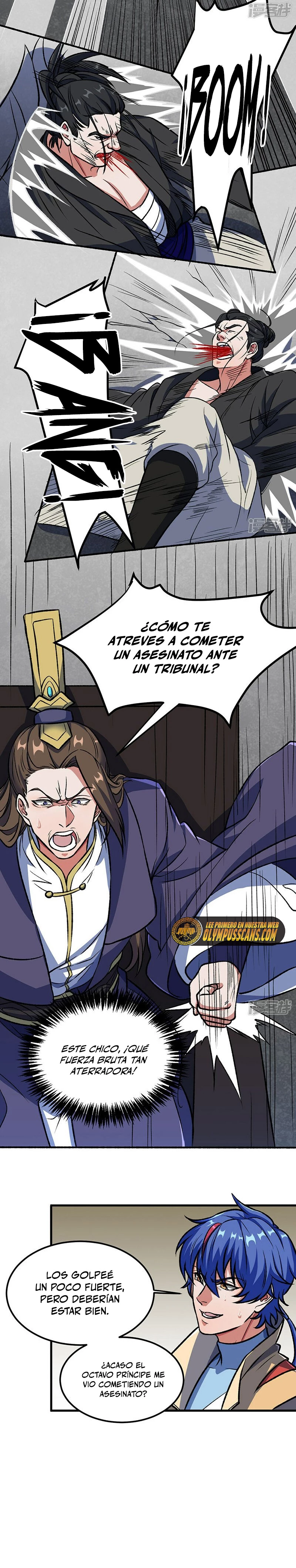 Reinado de las artes marciales capítulo 555, página 8
