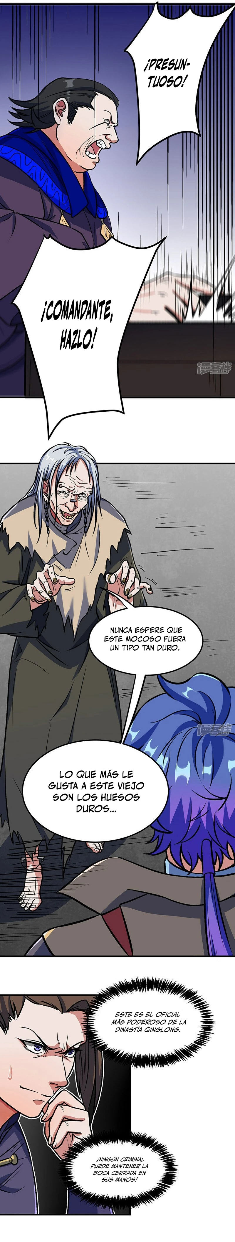 Reinado de las artes marciales capítulo 555, página 9
