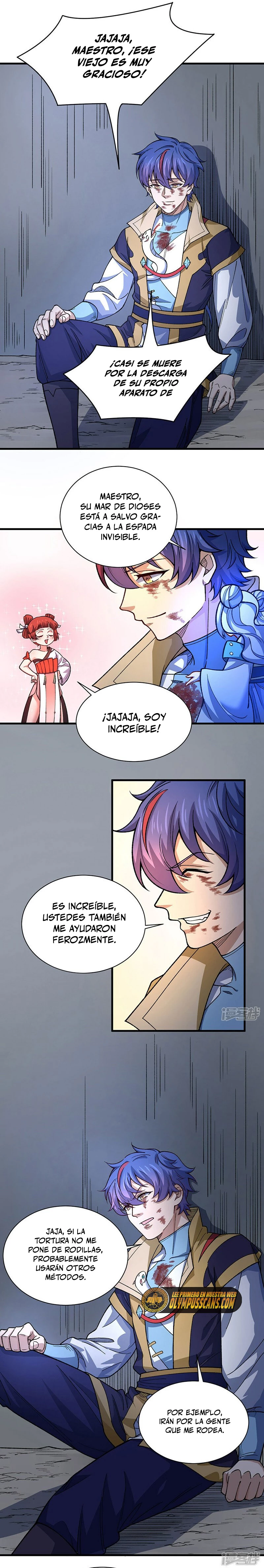 Reinado de las artes marciales capítulo 556, página 9
