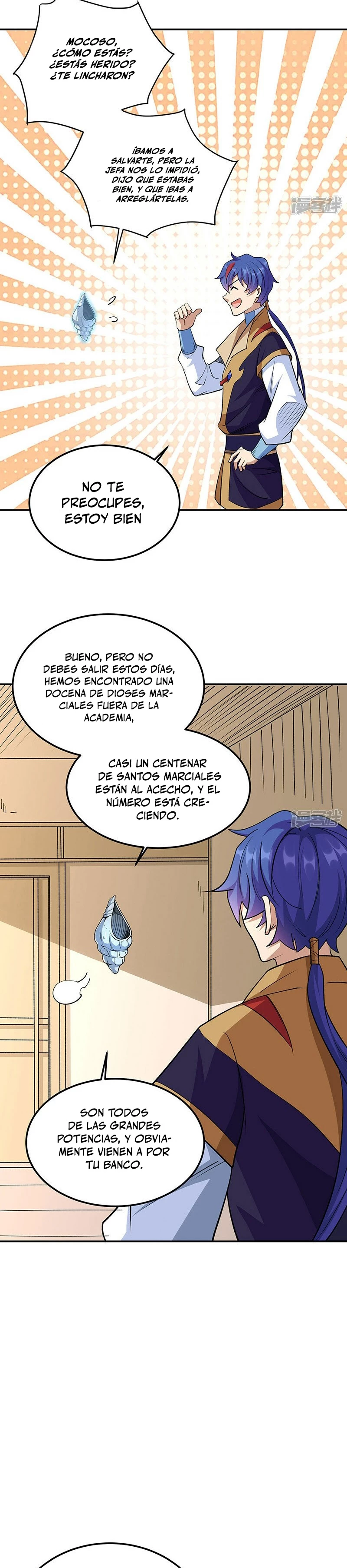 Reinado de las artes marciales capítulo 559, página 4