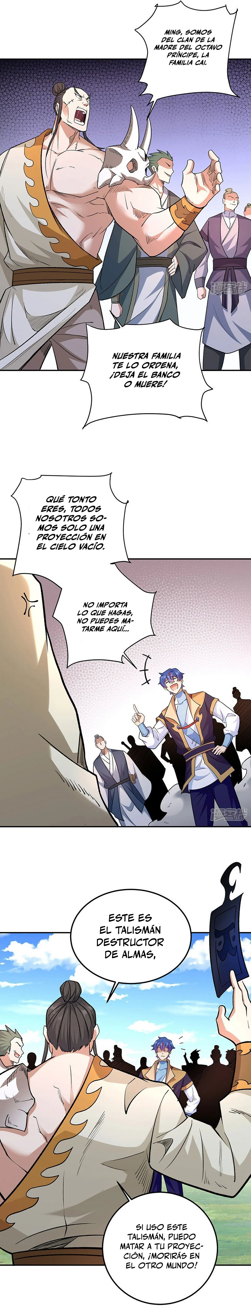 Reinado de las artes marciales capítulo 559, página 9