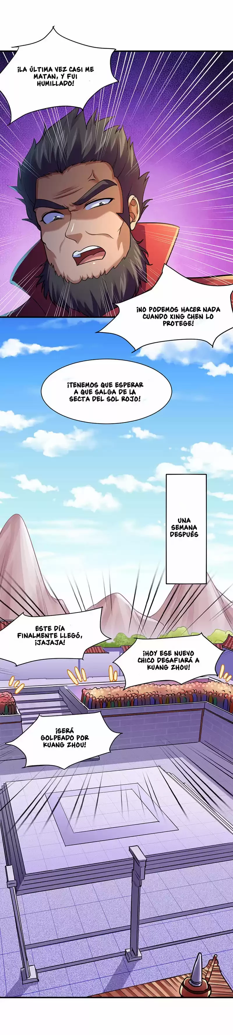 Reinado de las artes marciales capítulo 56, página 6