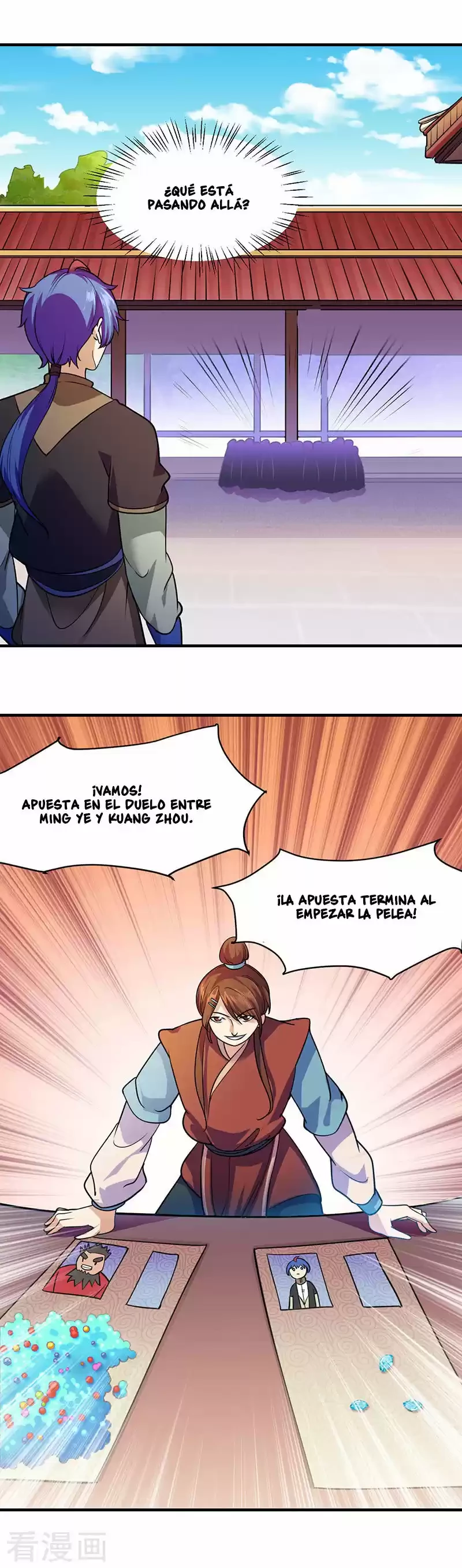 Reinado de las artes marciales capítulo 56, página 8
