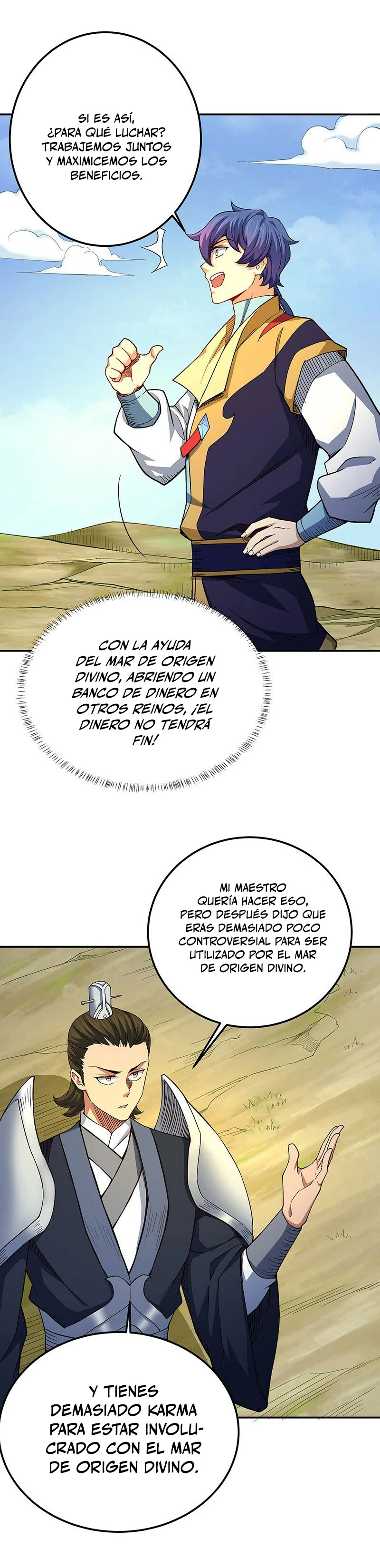 Reinado de las artes marciales capítulo 561, página 4