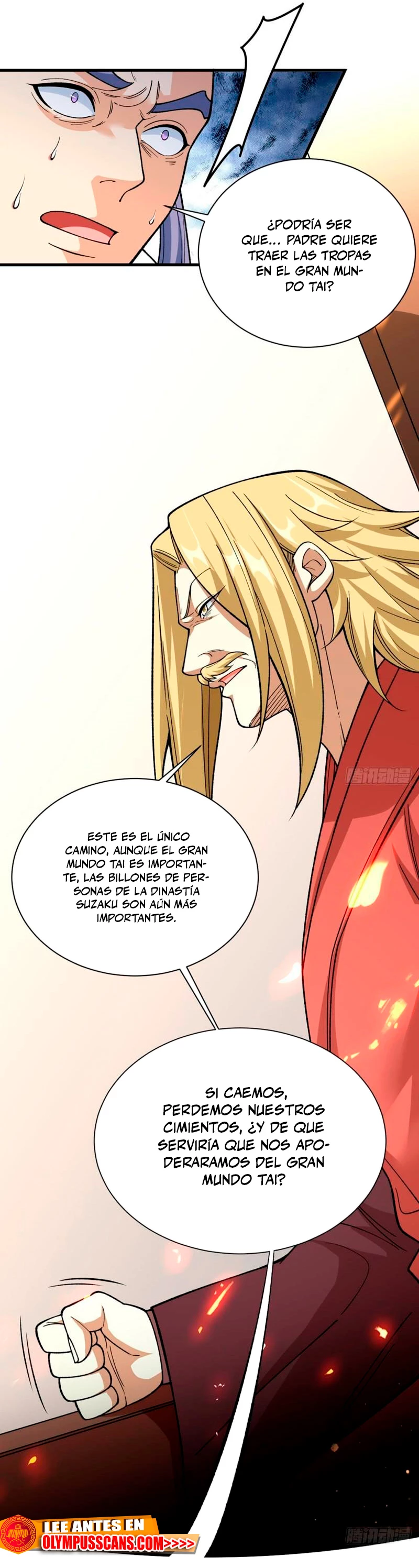 Reinado de las artes marciales capítulo 583, página 22