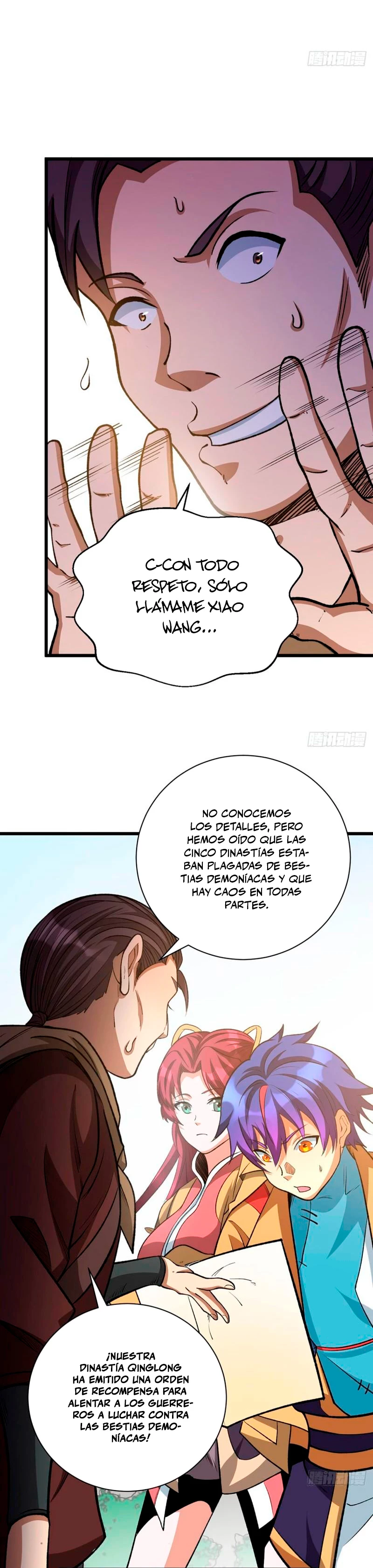 Reinado de las artes marciales capítulo 585, página 3