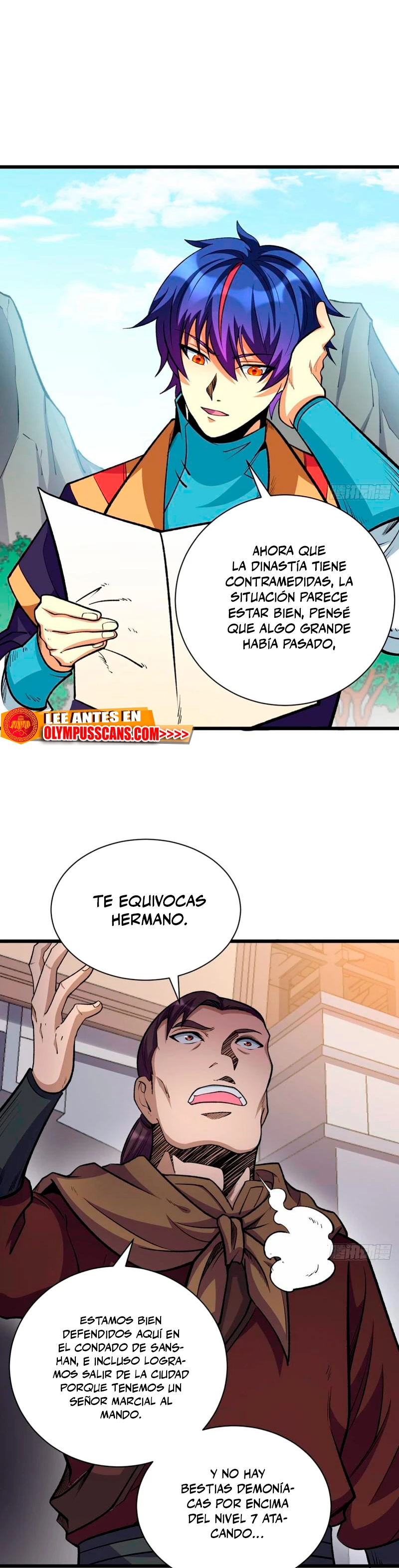 Reinado de las artes marciales capítulo 585, página 4