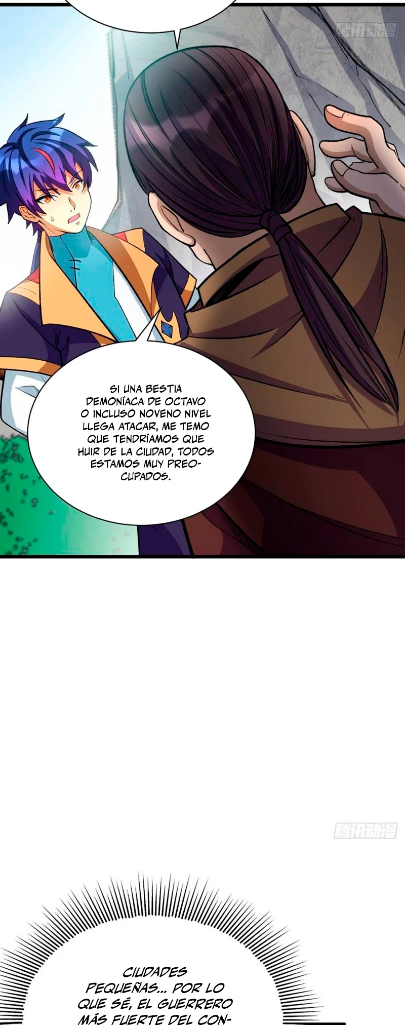 Reinado de las artes marciales capítulo 585, página 6