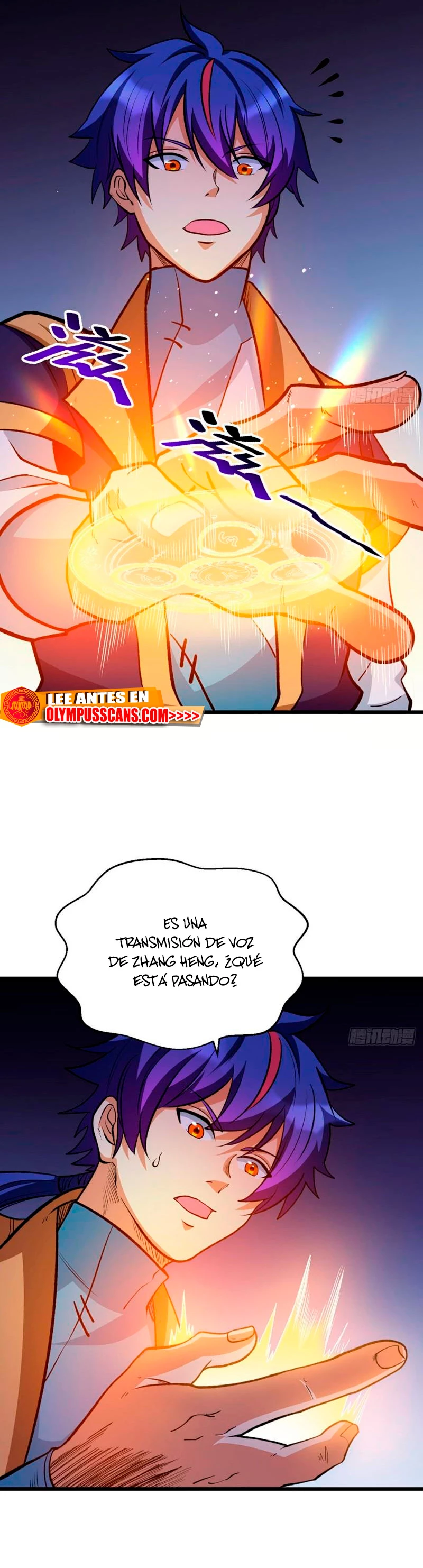 Reinado de las artes marciales capítulo 585, página 8