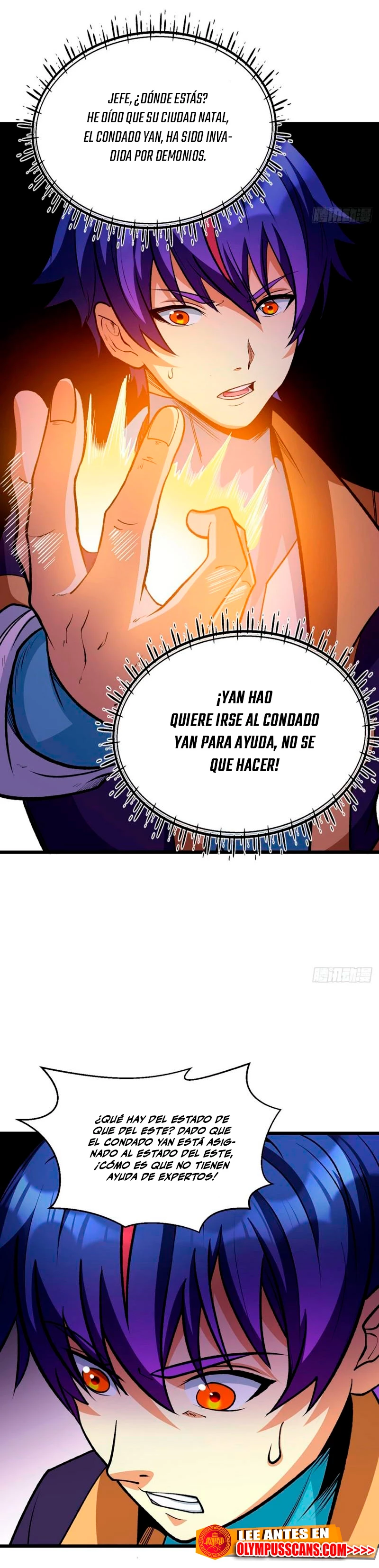 Reinado de las artes marciales capítulo 585, página 9