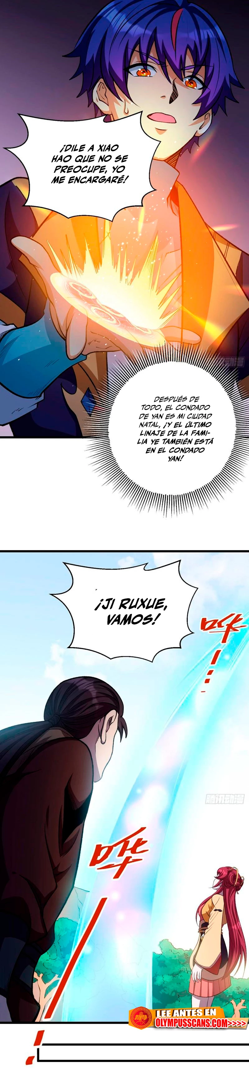 Reinado de las artes marciales capítulo 585, página 11