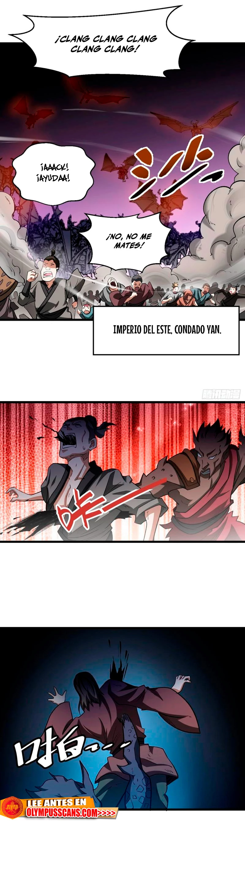 Reinado de las artes marciales capítulo 585, página 13