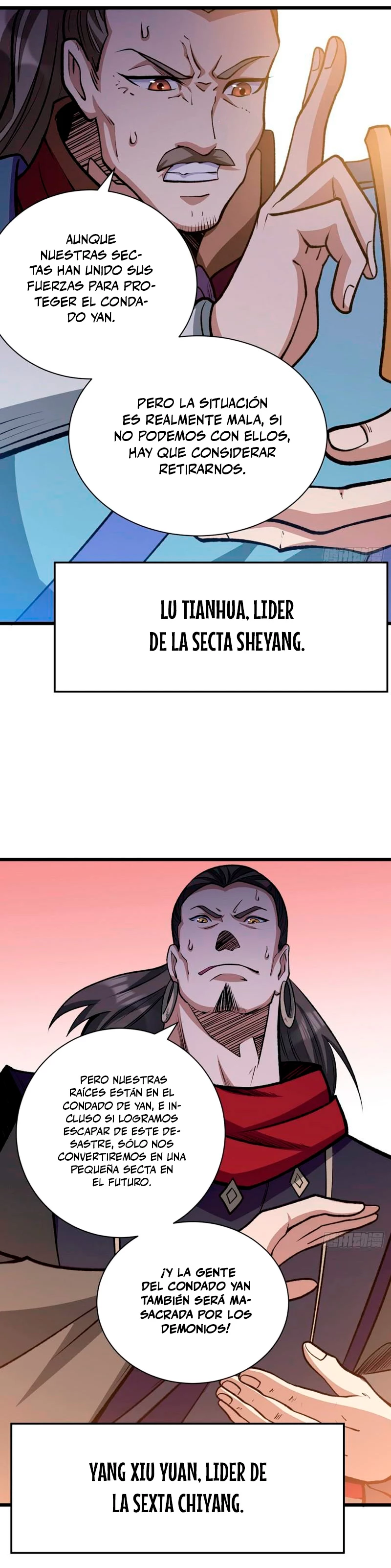Reinado de las artes marciales capítulo 585, página 18