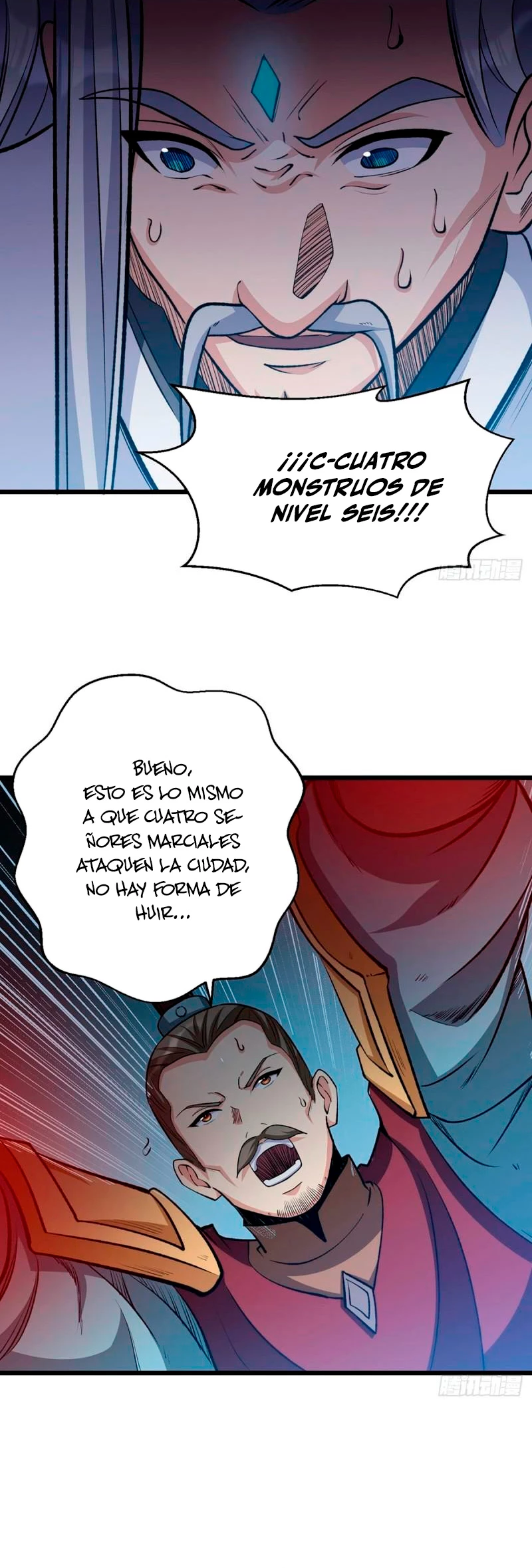 Reinado de las artes marciales capítulo 585, página 21