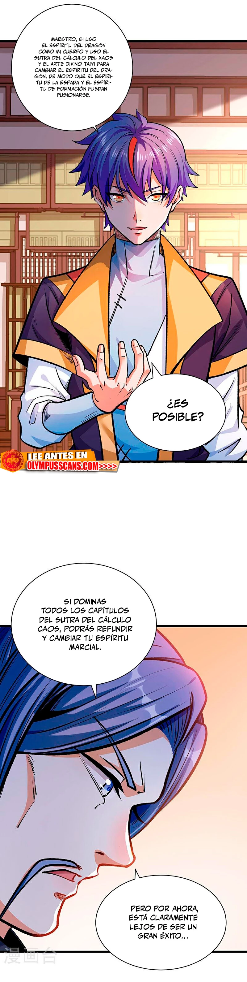 Reinado de las artes marciales capítulo 588, página 9