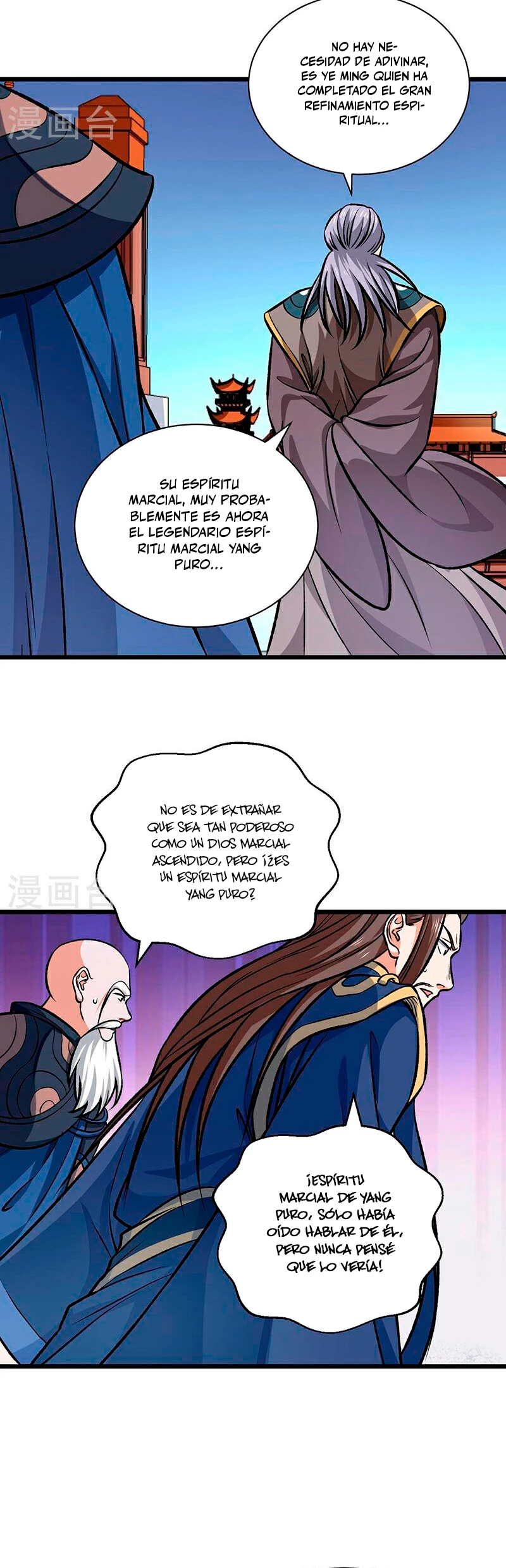 Reinado de las artes marciales capítulo 589, página 20