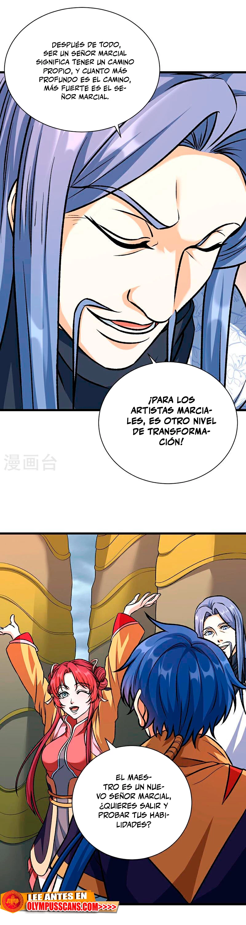 Reinado de las artes marciales capítulo 590, página 10