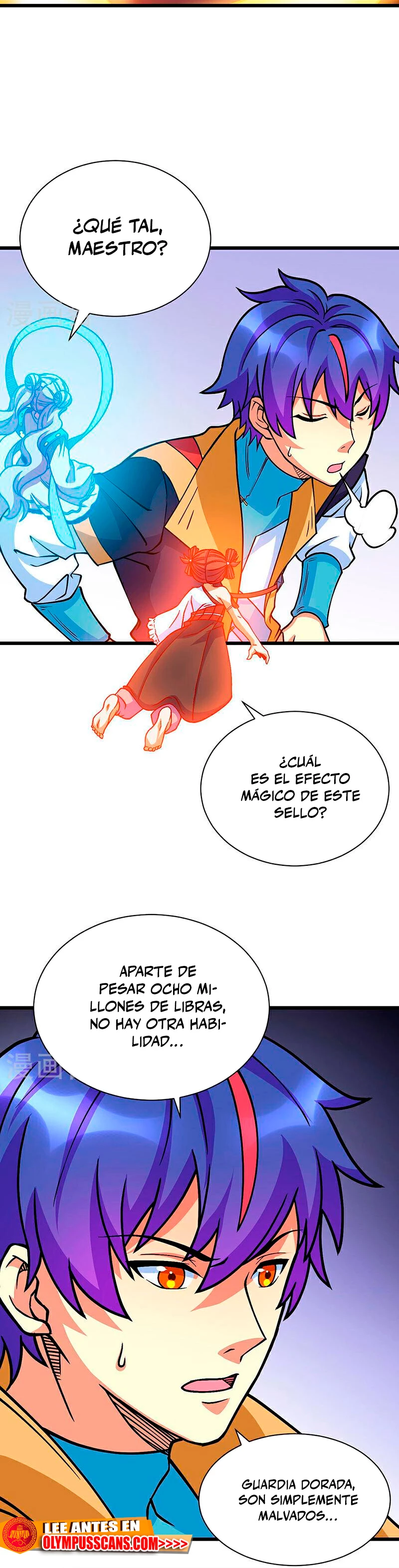 Reinado de las artes marciales capítulo 591, página 22