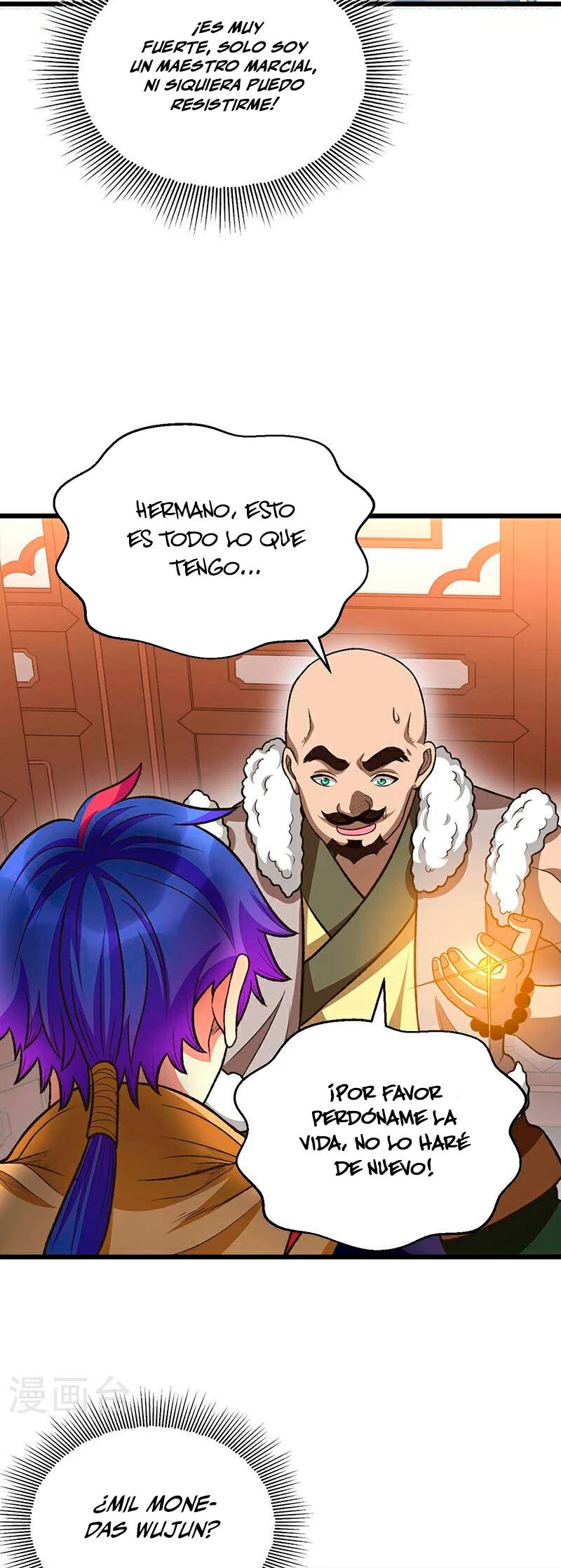 Reinado de las artes marciales capítulo 592, página 9