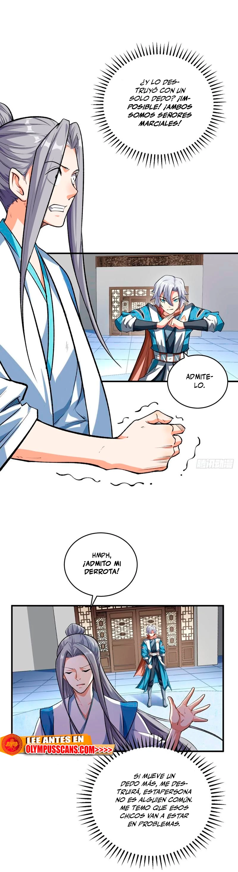 Reinado de las artes marciales capítulo 595, página 2
