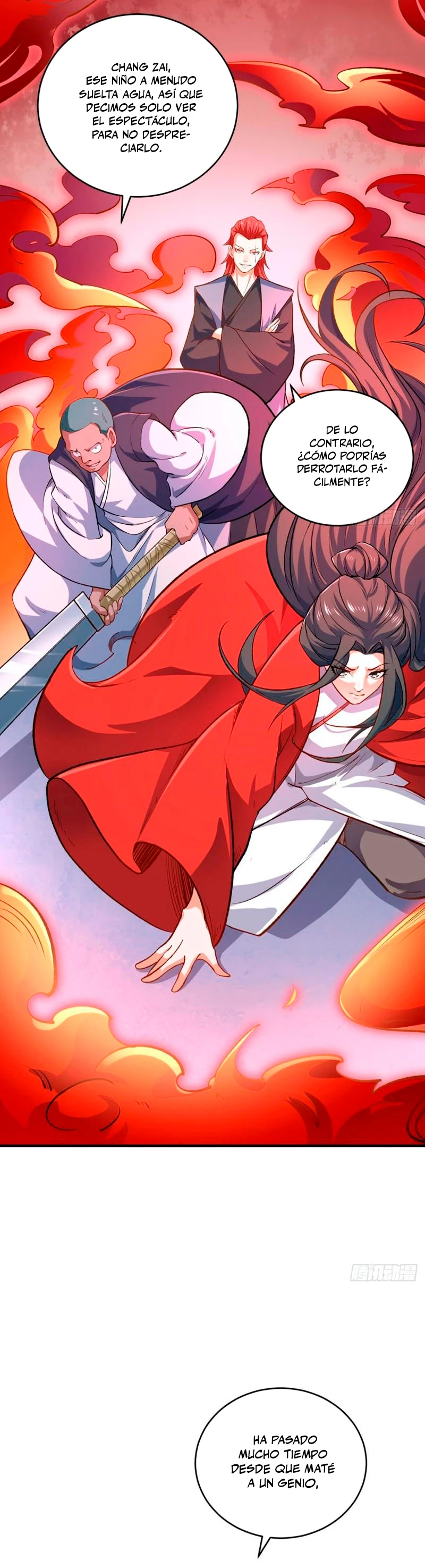 Reinado de las artes marciales capítulo 595, página 5