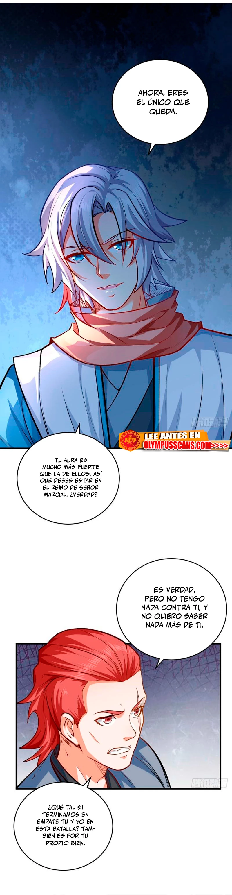 Reinado de las artes marciales capítulo 595, página 13