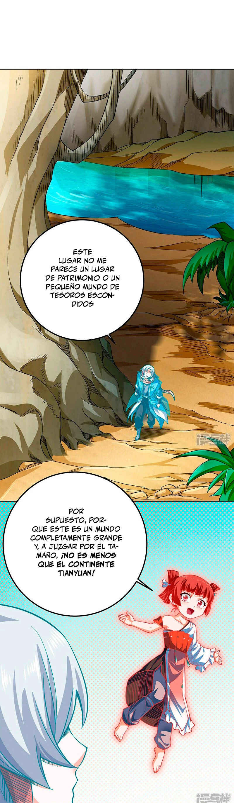 Reinado de las artes marciales capítulo 602, página 8