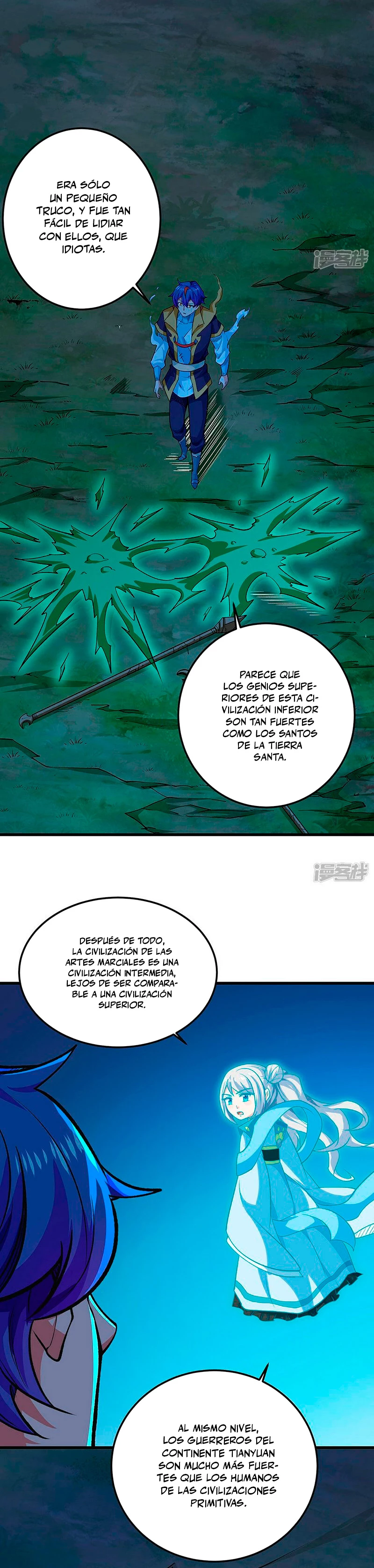 Reinado de las artes marciales capítulo 603, página 20
