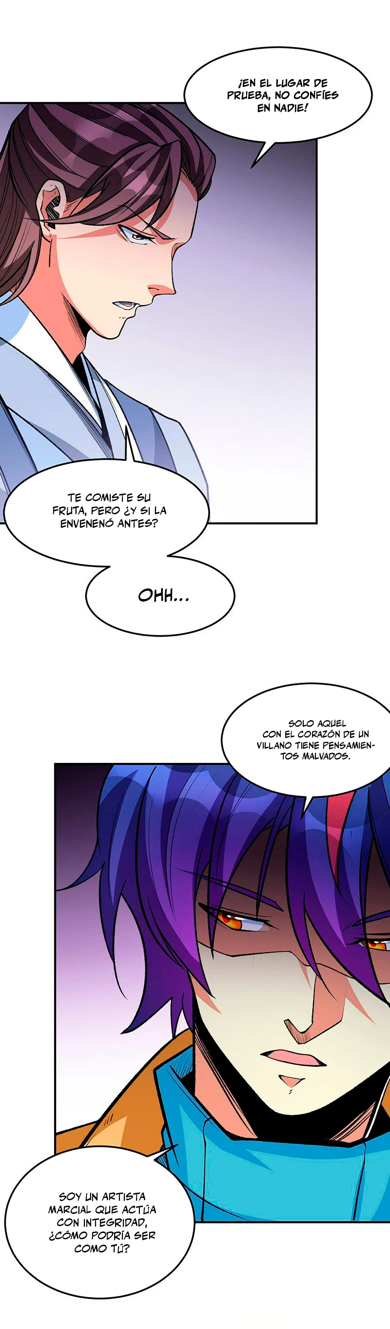 Reinado de las artes marciales capítulo 605, página 20