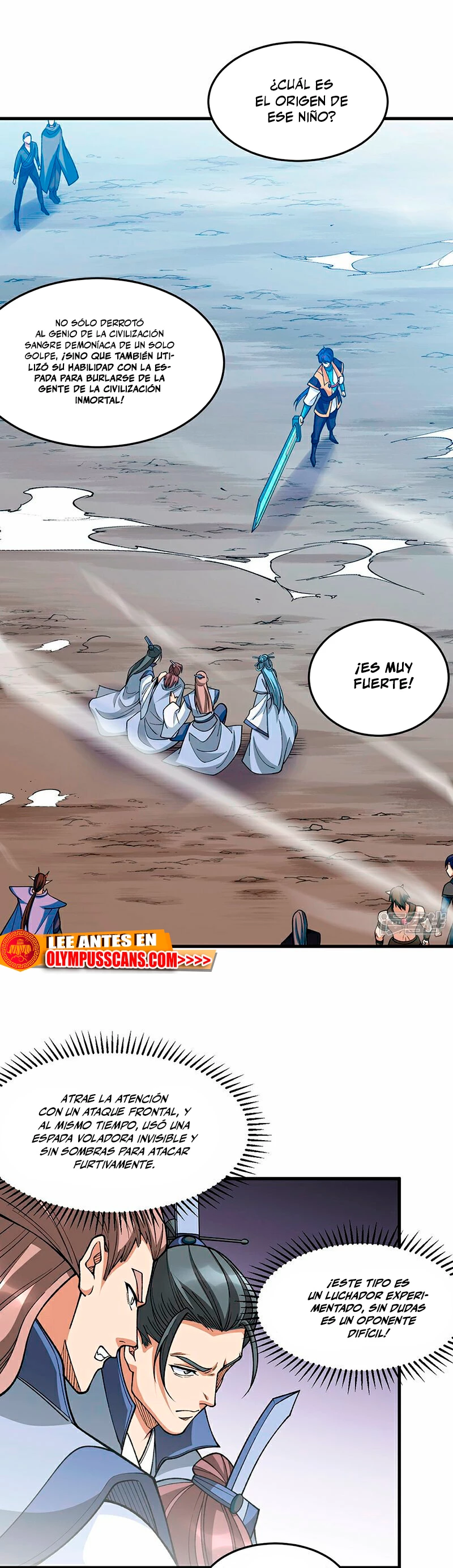 Reinado de las artes marciales capítulo 606, página 2