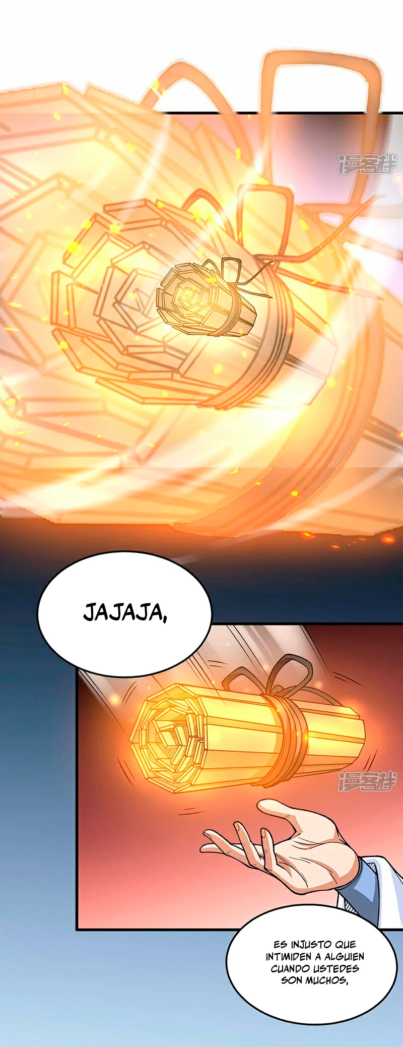 Reinado de las artes marciales capítulo 606, página 9