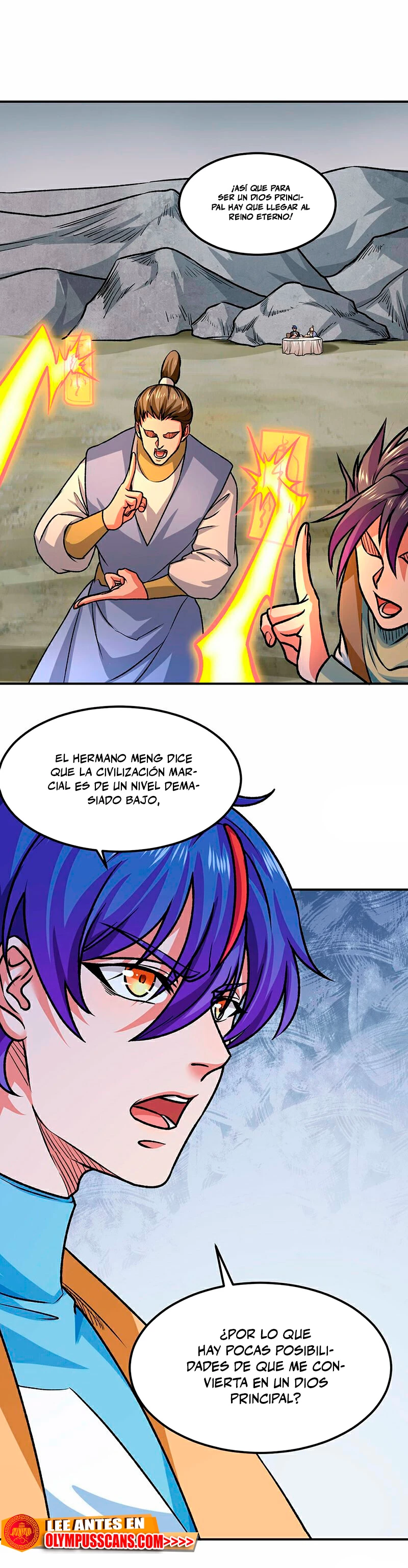 Reinado de las artes marciales capítulo 607, página 2