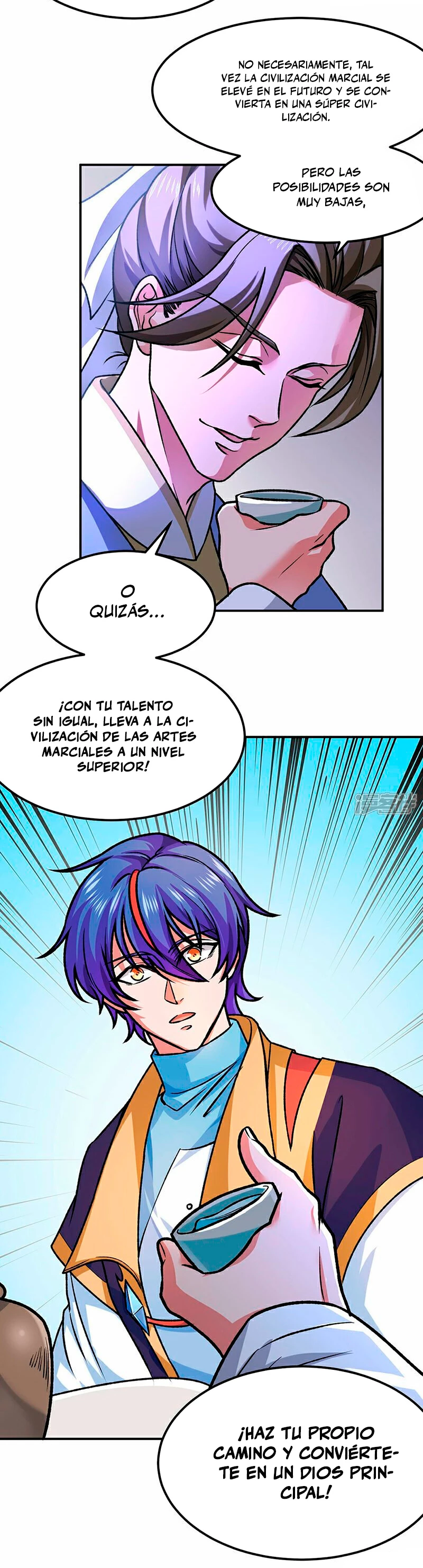 Reinado de las artes marciales capítulo 607, página 4