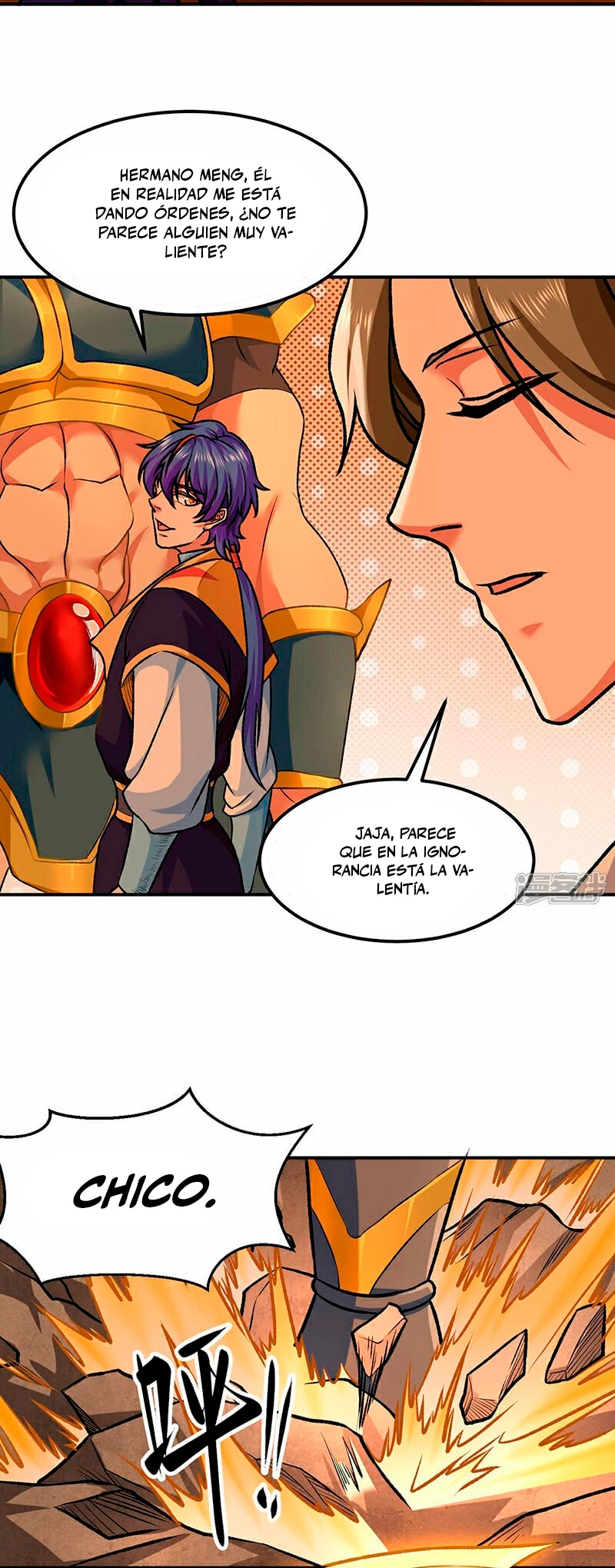Reinado de las artes marciales capítulo 607, página 20